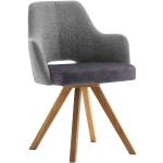 Reduzierte Dunkelgraue Moderne MCA furniture Designer Stühle aus Massivholz Breite 50-100cm, Höhe 50-100cm, Tiefe 50-100cm 