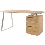 Reduzierte MCA furniture Massivholz Schreibtische aus Massivholz Breite 100-150cm, Höhe 50-100cm, Tiefe 50-100cm 