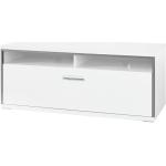 Reduzierte Weiße Moderne MCA furniture Trento Lowboards Breite 100-150cm, Höhe 50-100cm, Tiefe 50-100cm 