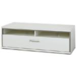 Weiße MCA furniture Trento TV-Lowboards & Fernsehtische Breite 100-150cm, Höhe 0-50cm, Tiefe 50-100cm 
