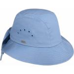 Hellblaue McBurn Galaranie Schlapphüte aus Baumwolle für Damen Einheitsgröße für den für den Sommer 
