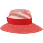 Rote McBurn Strohhüte aus Stroh für Damen Einheitsgröße für den für den Sommer 