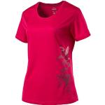Bordeauxrote McKINLEY T-Shirts aus Polyester für Damen Größe S 