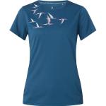 Marineblaue Kurzärmelige McKINLEY T-Shirts für Damen Größe S 