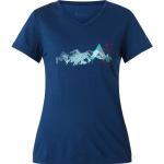 Marineblaue Kurzärmelige McKINLEY T-Shirts für Damen Größe M für den für den Sommer 
