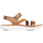 Braune McKINLEY Outdoor-Sandalen mit Klettverschluss aus Kork für Damen Größe 39 für den für den Sommer 