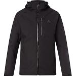 Schwarze Wasserdichte Atmungsaktive 3-in-1 Jacken gepolstert für Herren Größe 4 XL 