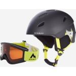McKinley Kinder Skihelm Ski-Helm Pulse JR HS-016 Combo + Bri 901 BLACK/YELLOW XXS