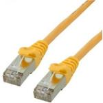 MCL CAT 6 F/UTP Patch cable - 20m Yellow (20 m), Netzwerkkabel
