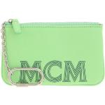 Grüne MCM Damenschlüsseletuis & Damenschlüsseltaschen aus Leder 