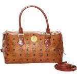 MCM Pre-owned, Pre-owned Brown Canvas Mcm Boston B