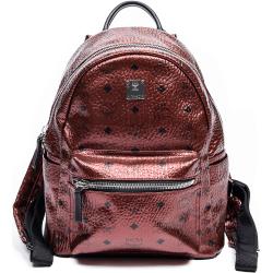 MCM Pre-owned, Small Stark Backpack Rot, Herren, G