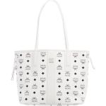 MCM Shopper - Liz Visetos Shopper Small - in white - für Damen