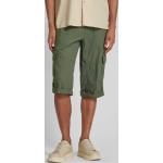 Olivgrüne McNeal Cargo-Shorts mit Reißverschluss aus Baumwolle für Herren Größe 3 XL 