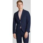 Marineblaue McNeal Businesskleidung aus Polyester für Herren Übergröße 