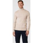 Reduzierte Unifarbene McNeal Rollkragen Kaschmir-Pullover aus Wolle für Herren Größe 3 XL 