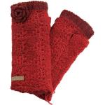 Rote McRon Damenarmstulpen & Damenhandstulpen aus Wolle Handwäsche für den für den Herbst 