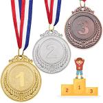 MCSQK Metall Medaillen, 3 Stück Gewinner Medaillen