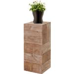 Braune Rustikale MCW Blumenhocker & Blumentische aus Holz Breite 100-150cm, Höhe 100-150cm, Tiefe 0-50cm 