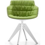 MDF Italia Designer Stühle lackiert aus Stoff mit Armlehne 