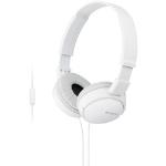 MDR-ZX110AP Over Ear Kopfhörer Kabelgebunden (Weiß)