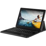 MEDION MD 61763 Tablet Tastatur Dock, microUSB-Anschluss, inkl. Schutzhülle, für E1060X, E1070X, E1071X schwarz