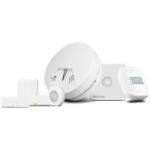 MEDION P85754 Smart Home Starter Set [Gateway, Zwischenstecker, 4x Tür-/Fensterkontakt, Rauchmelder, Bewegungsmelder, Erschütterungssensor]