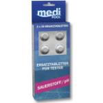 mediPOOL Tabletten für Tester Sauerstoff/pH 2x 30 Stück, Testtabletten, DPD 4, Phenol Red - 19859