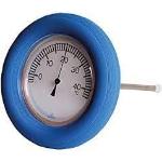 "mediPOOL - Thermometer mit V2A Messfühler und blauem Schwimmring - gut ablesbare Skala für Schwimmba" - 2500007MP