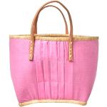 Pinke RICE Einkaufstaschen & Shopping Bags aus Leder für Damen medium 