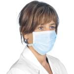 Blaue Servoprax Atemschutzmasken ohne Verschluss 