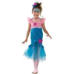 Rosa Buttinette Meerjungfrau-Kostüme mit Glitzer aus Jersey für Kinder 