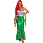 Lila Meerjungfrau-Kostüme für Damen Größe S 