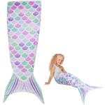 Pinke Meerjungfrau Decken aus Flanell 