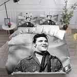 Elvis Presley Bettwäsche Sets & Bettwäsche Garnituren mit Reißverschluss aus Baumwolle 240x220 