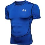 MEETYOO Kompressionsshirt Herren, Laufshirt Kurzarm Funktionsshirt Atmungsaktiv Sportshirt Männer T-Shirt für Running Jogging Fitness Gym