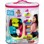 MEGA BLOKS Spielbausteine »Mega Bloks Bausteinebeutel, Groß 80 Teile, pinkfarben«, (80 St), bunt