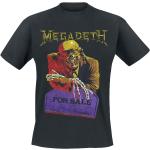 Megadeth T-Shirt - Vic Realtors - XXL - für Männer - Größe XXL - schwarz - Lizenziertes Merchandise