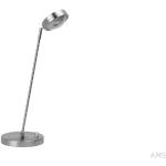 Silberne LED Tischleuchten & LED Tischlampen aus Metall GX53 