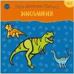 Arena Dinosaurier Malbücher mit Dinosauriermotiv für 3 - 5 Jahre 