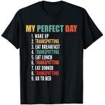 Mein perfekter Tag Lustiges Trainspotting T-Shirt