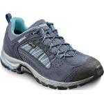 Blaue Meindl Journey Gore Tex Outdoor Schuhe aus Nubukleder atmungsaktiv für Damen Größe 40 