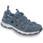 Hellblaue Meindl Comfort fit Lady Outdoor-Sandalen mit Klettverschluss für Damen Größe 39 für den für den Sommer 