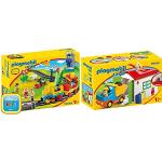 Reduzierte Bunte Playmobil 1.2.3 Transport & Verkehr Eisenbahn Spielzeuge 