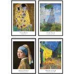 Bunte Impressionistische Claude Monet Bilder & Wandbilder aus Papier 