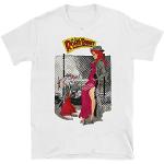 Melanated Vintage Who Frames Roger Rabbit T-Shirt Unisex Baumwolle T-Shirt, Schwarz , L