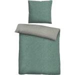 Grüne Biberna Bettwäsche Sets & Bettwäsche Garnituren aus Textil 200x200 