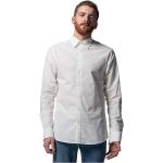 Weiße MELA WEAR Bio Nachhaltige Kentkragen Herrenjeanshemden aus Denim Größe XL 