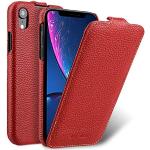 Rote Elegante iPhone XR Cases Art: Flip Cases mit Bildern aus Leder klappbar 