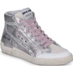 Silberne Méliné High Top Sneaker & Sneaker Boots aus Leder für Damen Größe 39 